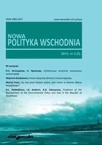 Nowa Polityka Wschodnia nr 2 (5) 2013 Cena promocyjna