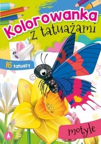 Kup online Motyle. Kolorowanka z tatuażami