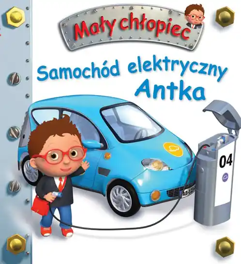 Samochód elektryczny Antka. Mały chłopiec Najlepsza cena