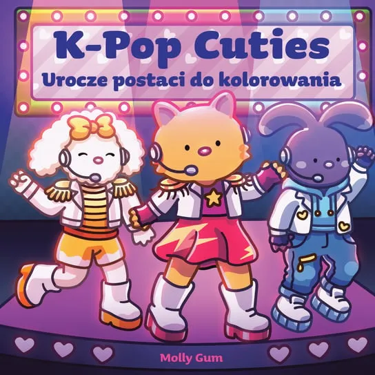 K-pop Cuties. Urocze postacie do kolorowania Dostępne od ręki