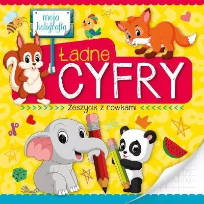 Bezpieczna płatność MOJA KALIGRAFIA. ŁADNE CYFRY. ZESZYCIK Z ROWKAMI