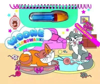Okazja KOTKI. WODNE KOLOROWANKI. MAGICZNY PISAK