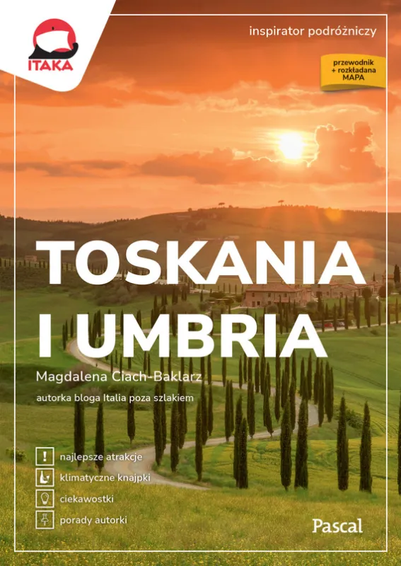 Toskania i umbria. Inspirator podróżniczy Darmowa dostawa