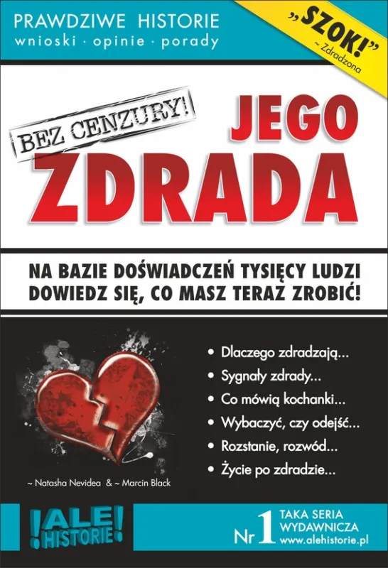 Jego zdrada. Prawdziwe historie, wnioski, opinie, porady... Do wyczerpania zapasów