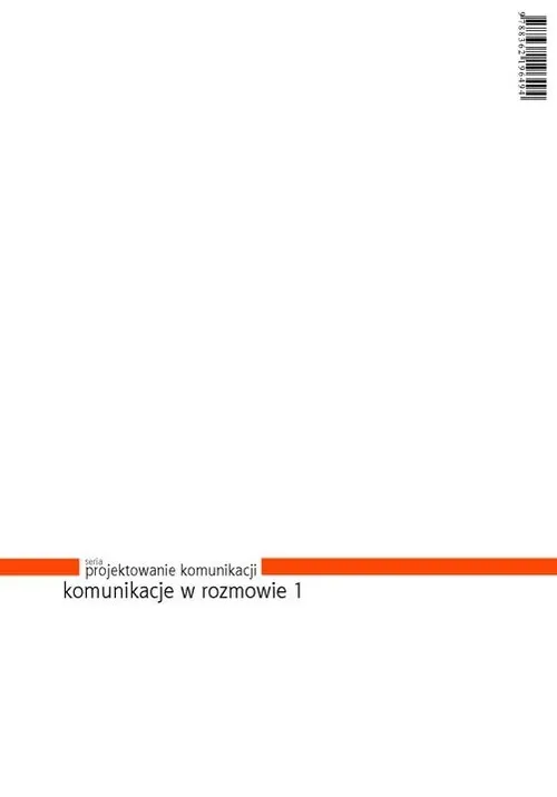 Bestseller Komunikacje w rozmowie 1