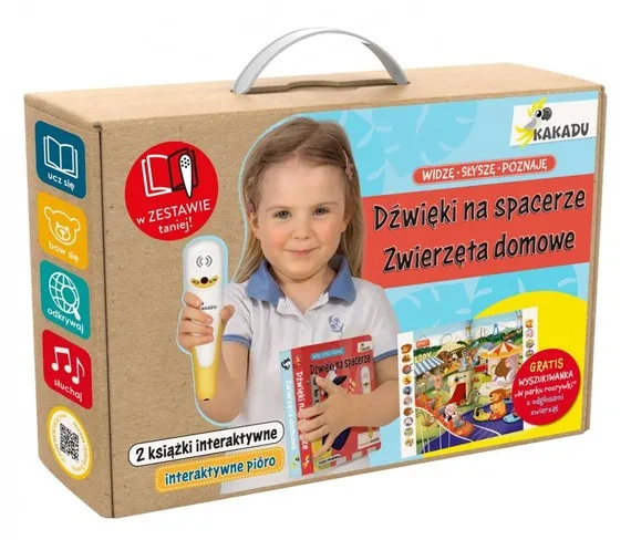 Tylko do końca tygodnia Mówiąca książka interaktywna Widzę, słyszę...