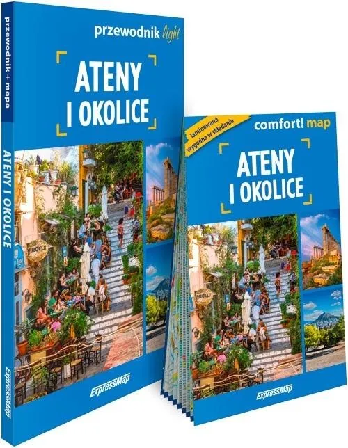 Ateny i okolice light: przewodnik + mapa Wybór klientów