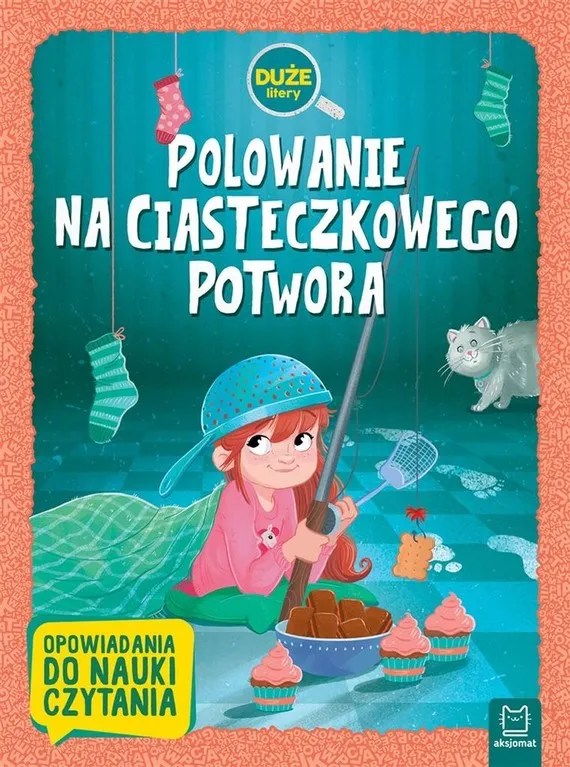 Polowanie na Ciasteczkowego Potwora. Duże litery Tani