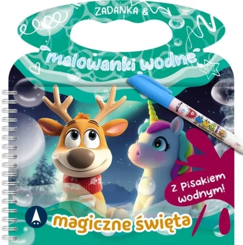 Najlepsza cena Zadanka & malowanki wodne. Magiczne święta