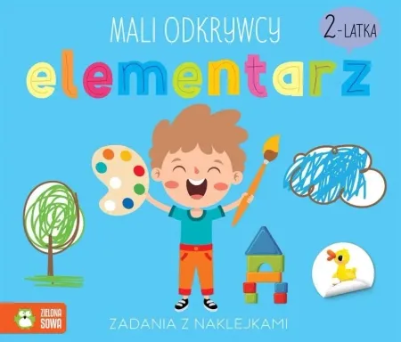 Tani Mali odkrywcy. Elementarz 2-latka - Justyna Tkocz