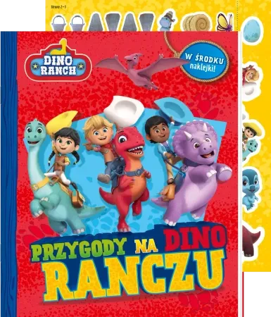 Ekspresowa dostawa Przygody na Dino ranczo. Dino Ranch. Activity z naklejkami - opracowanie zbiorowe